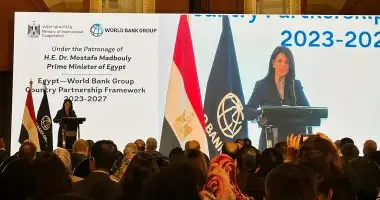 المشاط: البنك الدولي شارك في أكثر من 175 مشروعا بإجمالي تمويلات تتخطى 19 مليار دولار