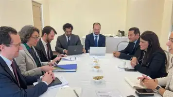 المشاط تبحث تعزيز التعاون الثنائي والتنسيق مع وفدي الحكومتين الألمانية والفرنسية