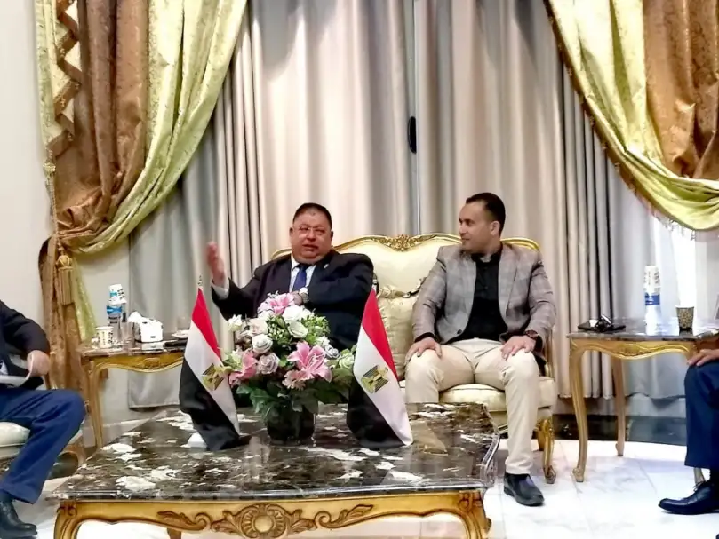 "رئيس جهاز دمياط الجديدة " يلتقي رئيس جمعية المستثمرين لبحث سبل دعم الصناعة والاستثمار بالمدينة