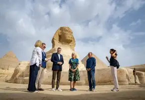 سفارة أمريكا بالقاهرة: زيارة جيل بايدن لمصر أعطتها لمحة عما يمكن أن تقدمه أم الدنيا