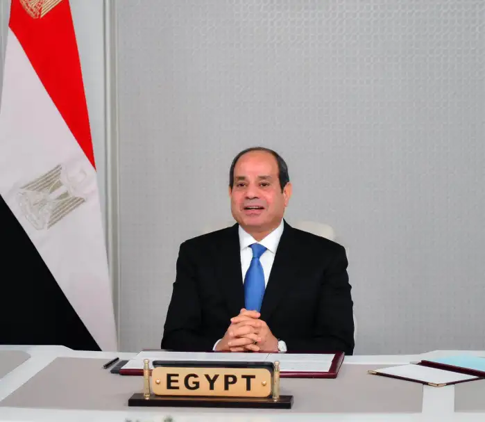 السيسي: مصر لن تدخر جهدا للمساهمة في احتواء الأزمة الروسية الأوكرانية