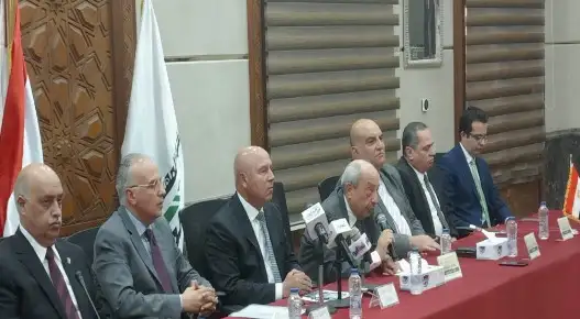 بحضور وزيري النقل والري.. بدء المؤتمر الصحفي بشأن أزمة نقابة المهندسين