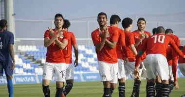 منتخب مصر الأولمبي يتعادل مع غانا وديا