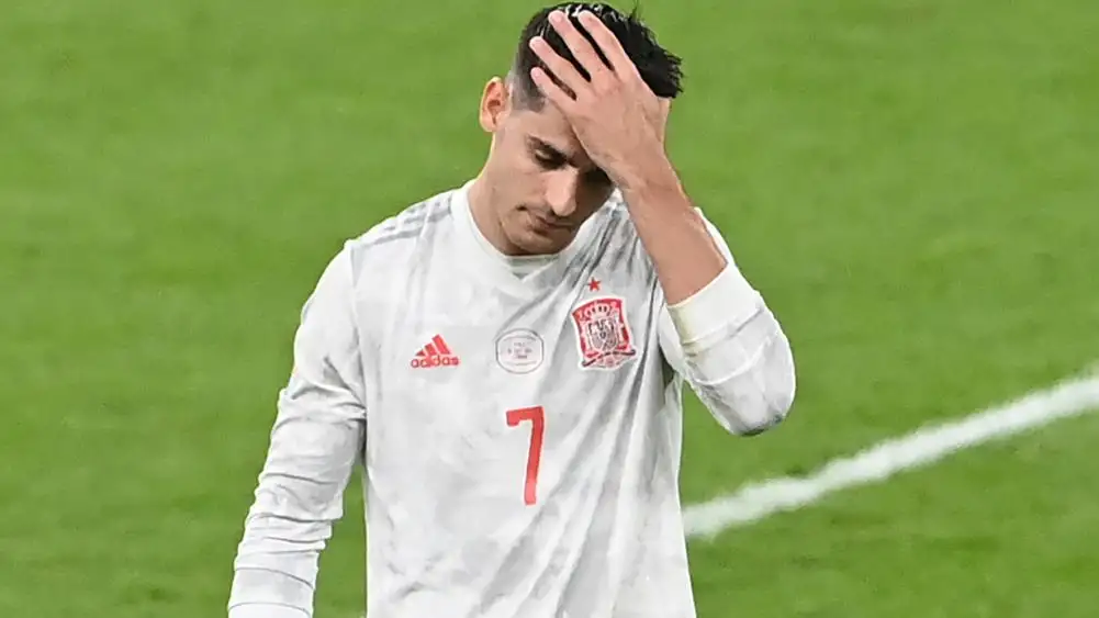 موراتا أساسيا في تشكيل منتخب إسبانيا لمواجهة إيطاليا في دوري الأمم