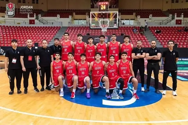 منتخب مصر للناشئين يفوز على تونس ويتوج بالبطولة العربية للسلة