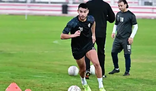 دونجا يواصل التأهيل في الزمالك استعداداً للقمة