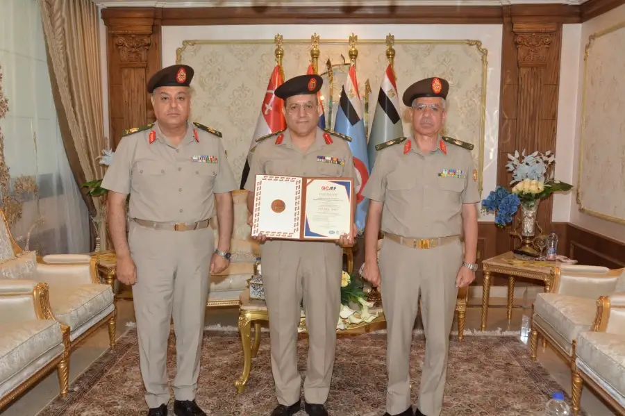 حصول وحدة تدريب مشترك الهيئة الهندسية للقوات المسلحة على شهادات الإعتماد الدولية "ISO"