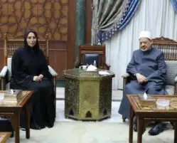 سفيرة الإمارات: نقدر الدور الرائد للإمام الأكبر في ترسيخ قيم التَّسامح والأخوة الإنسانية