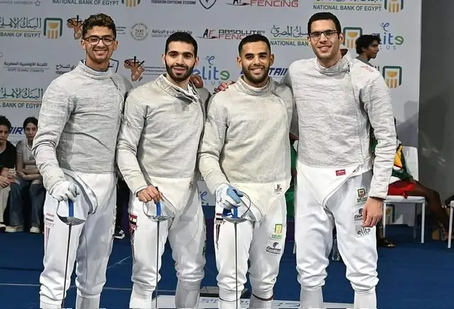 رباعي مصري في الدور الرئيسي لسلاح السيف رجال ببطولة العالم
