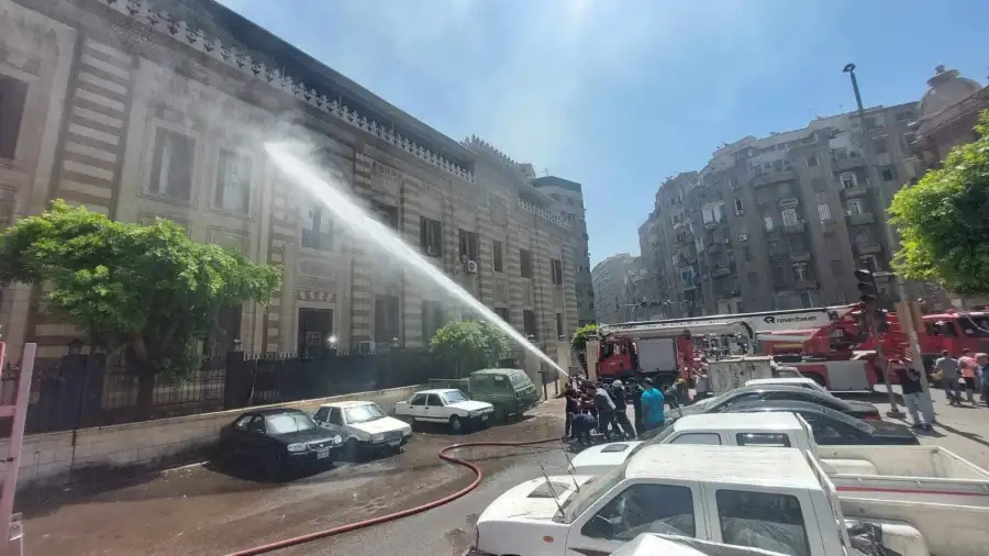 حريق الأوقاف| النيابة العامة: تلف مستندات قديمة خاصة بالعاملين.. لكن تم مسحها إلكترونيا سابقا