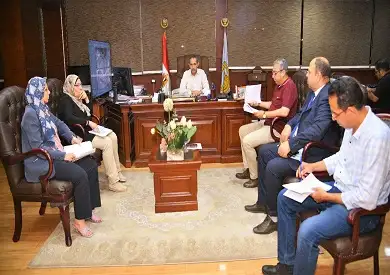 محافظ الغربية يوجه بسرعة الانتهاء من المشروعات الجارية