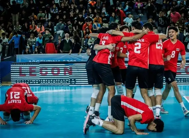 منتخب مصر يهزم كولومبيا ويتأهل لربع نهائي مونديال ناشئي الطائرة