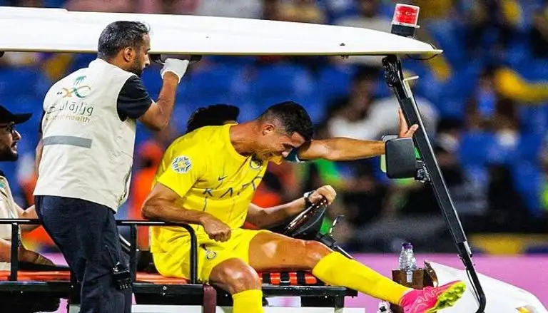 الكشف عن حجم إصابة رونالدو أمام الهلال