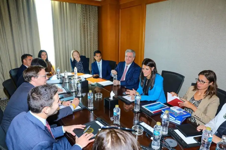 المشاط: حريصون على تعزيز الشراكة مع مؤسسة DCF الأمريكية لجذب الاستثمارات في مصر