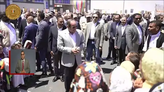 شيخ قبيلة أولاد موسي: الرئيس السيسي وضع خطة لتطوير منظومة الري بسيوة.. فيديو