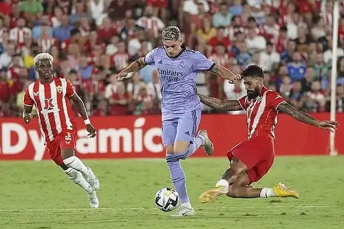 ريال مدريد يبحث عن الفوز الثاني تواليا أمام ألميريا بالدوري الإسباني