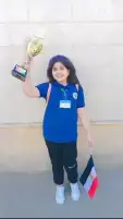 سجدة محمد تفوز بالمركز الأول في بطولة "دكتور ماث للحساب الذهنى"