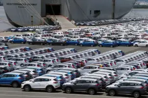 الإحصاء: 43.6% ارتفاعا في واردات السيارات ومكوناتها خلال مايو الماضى