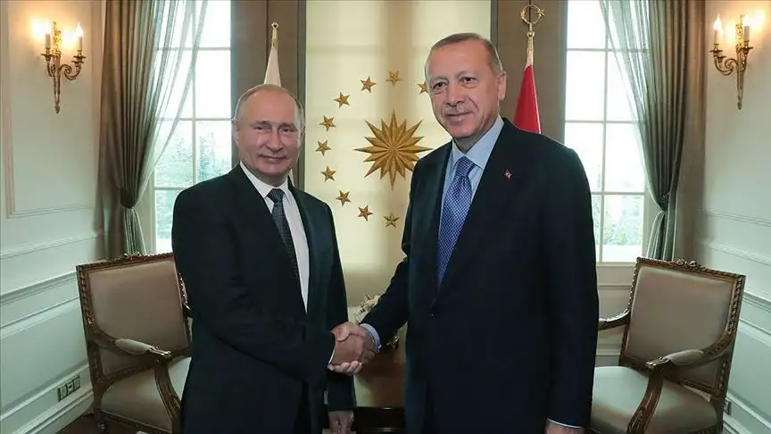 الرئاسة التركية: أردوغان يلتقي بوتين غدا الاثنين في سوتشي