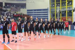 منتخب الطائرة يفوز على بوروندي في افتتاح أمم إفريقيا