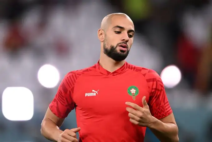 رسميا.. استبعاد أمرابط من معسكر المغرب بسبب الإصابة