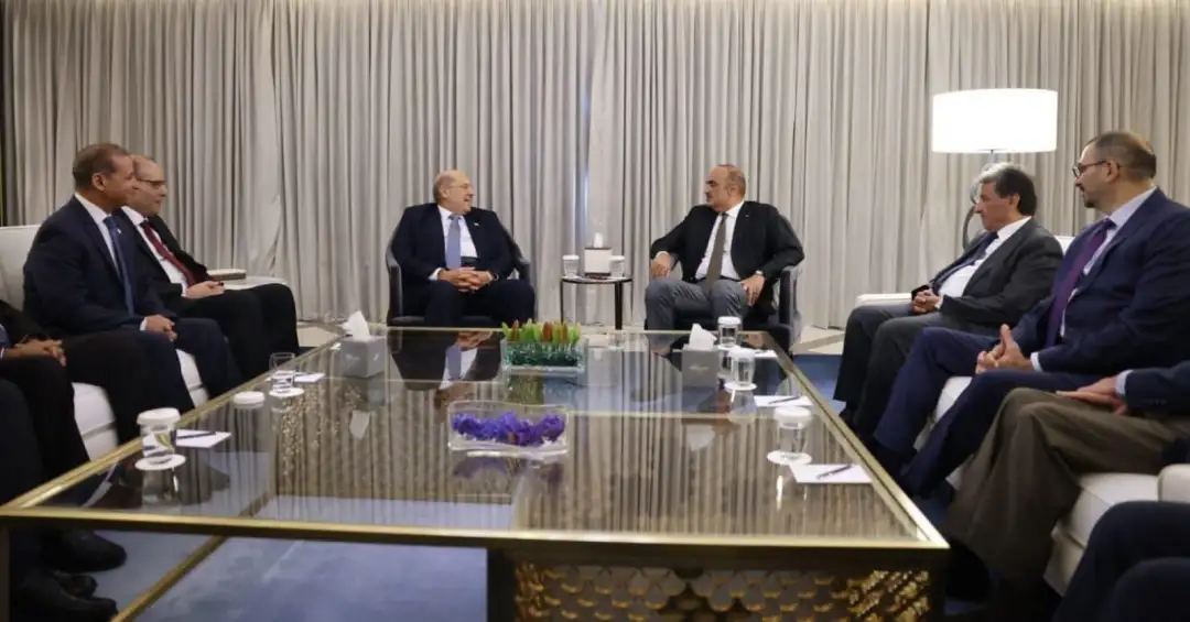 رئيس مجلس الشيوخ يلتقي رئيس الوزراء الأردنى