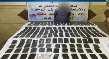 ضبط عنصر إجرامي بحوزته 20 كيلو حشيش في البحيرة