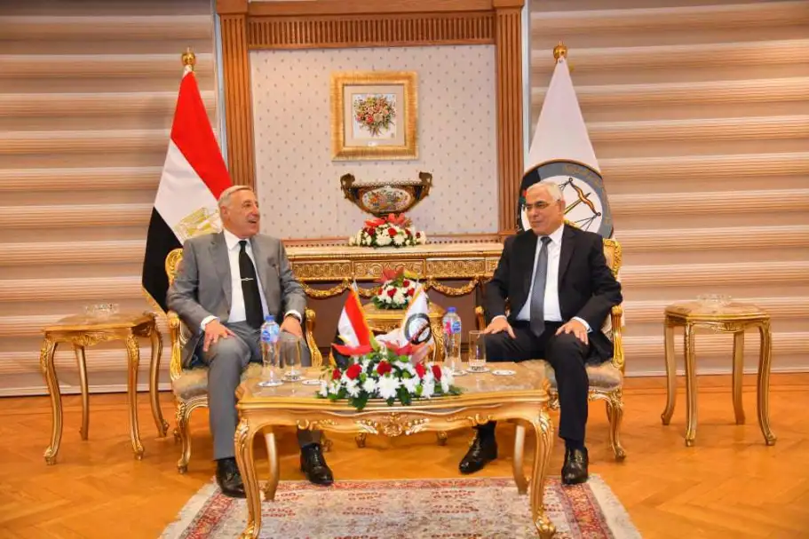 النائب العام ورئيس المحكمة الدستورية العليا يؤكدان توفير سبل التكامل بين الجهات القضائية