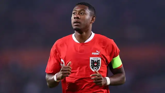 آلابا يغيب عن قائمة النمسا في تصفيات يورو 2024