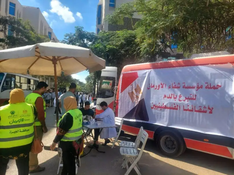 التحالف الوطني للعمل الأهلي يطلق حملة تبرع بالدم لصالح الأشقاء الفلسطينيين