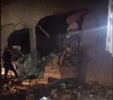 محافظ جنوب سيناء يوجه بحصر تلفيات حادث طابا ورفع كفاءة العمارات المتضررة وتعويض المواطنين