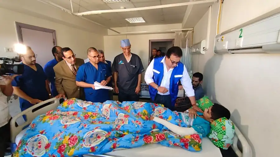 وزير الصحة: إجراء أكثر من 50 عملية جراحية متقدمة جدا لمصابين قادمين من غزة