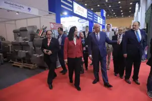 نائب وزير السياحة تفتتح المعرض الدولي الـ43 لتجهيزات الفنادق والمنشآت السياحية