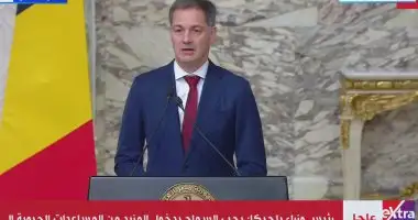 رئيس وزراء بلجيكا: مصر تلعب دورا محوريا في إجلاء مزدوجي الجنسية من غزة
