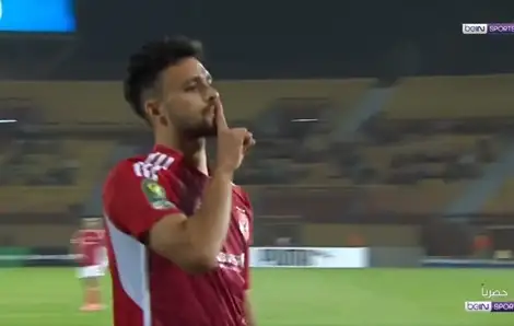 صلاح محسن بعد مباراة ميدياما: لم أقصد جماهير الأهلي باحتفالي