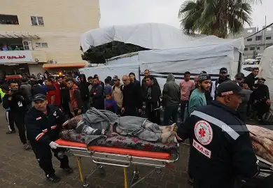 مجزرة دير البلح.. ارتفاع حصيلة الشهداء إلى 45