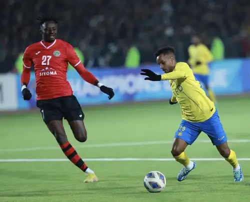 النصر السعودي يكتفي بالتعادل مع استقلال دوشنبه في دوري أبطال آسيا