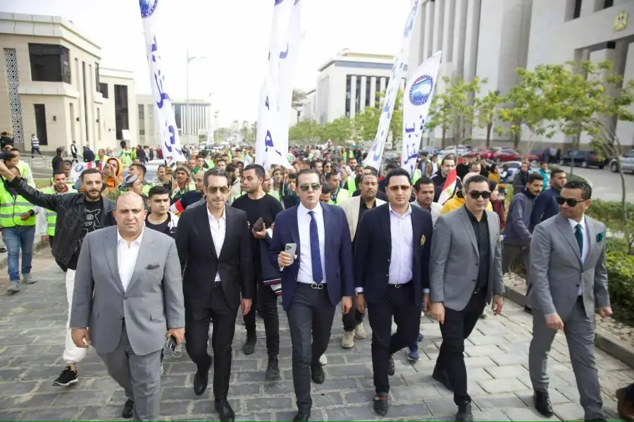 حزب مستقبل وطن يقود أطول مسيرة انتخابية من التجمع إلى العاصمة الجديدة