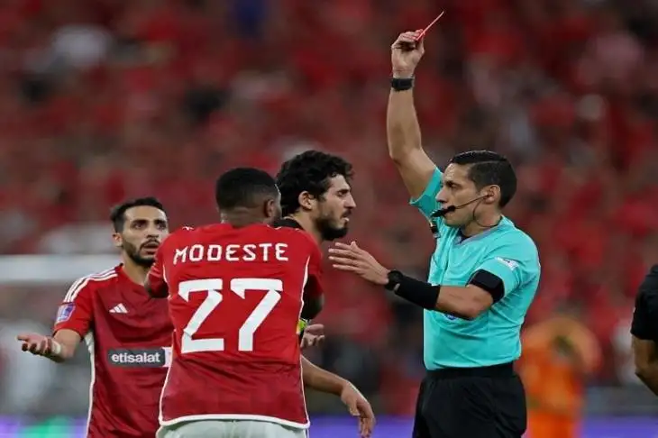 موقف موديست من مونديال الأندية بعد طرده أمام الاتحاد