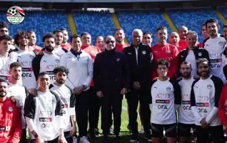 محمد غرابة: زيارة الرئيس السيسي أكبر دعم لمنتخب مصر قبل أمم إفريقيا