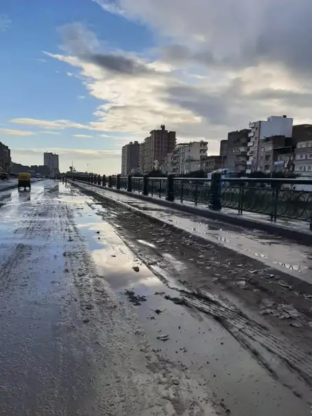 مصدر بالطرق والكباري: الأمطار لم تؤثر على خطوط النقل حتى الآن