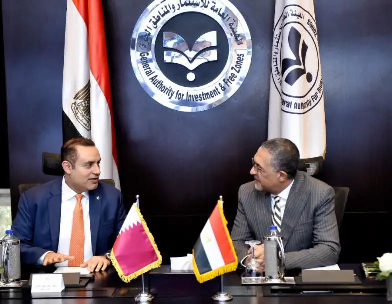 الرئيس التنفيذي للهيئة العامة للاستثمار والسفير القطري يبحثان وضع استراتيجية جديدة للتعاون الاستثماري بين البلدين