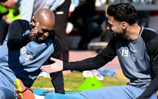 مدرب الزمالك يجتمع بالسعيد وشيكابالا