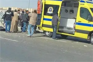 مصرع شخصين وإصابة آخر في حادث تصادم بقنا