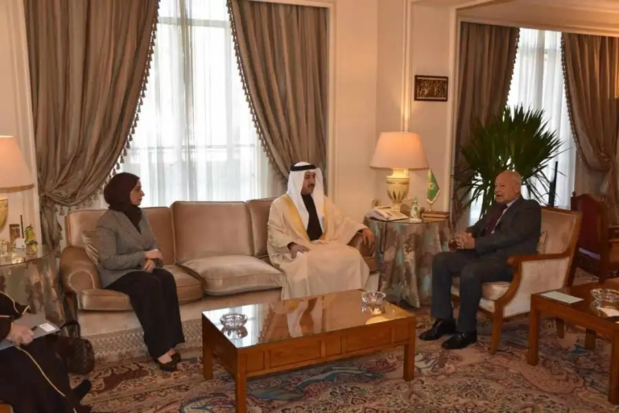 أبو الغيط يستقبل رئيس مجلس الأمناء لمركز البحرين للدراسات الاستراتيجية والدولية والطاقة