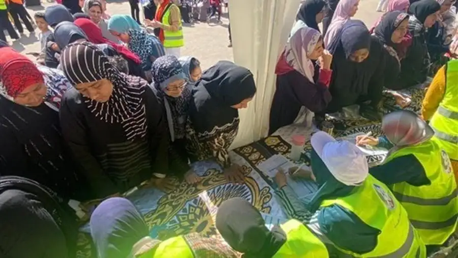 بالوعي مصر بتتغير للأفضل يدشن سادس قوافله التنموية بالمناطق المطورة بديلة العشوائيات
