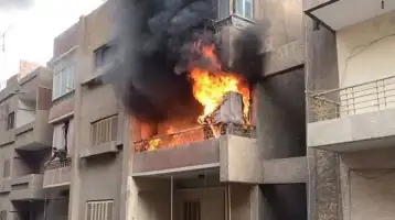 السيطرة على حريق شقة ومنزل بالجيزة