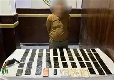 ضبط عاطل بحوزته 5 كيلو حشيش في القاهرة