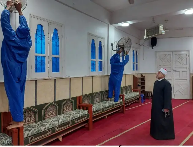 الأوقاف تواصل حملتها لنظافة مساجد الجمهورية