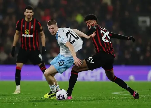 بورنموث يهزم كريستال بالاس.. وبيرنلي يتعادل مع وولفرهامبتون بالدوري الإنجليزي